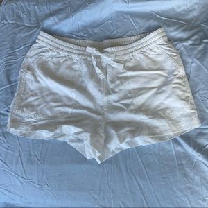 NWT White J.Crew Linen Shorts